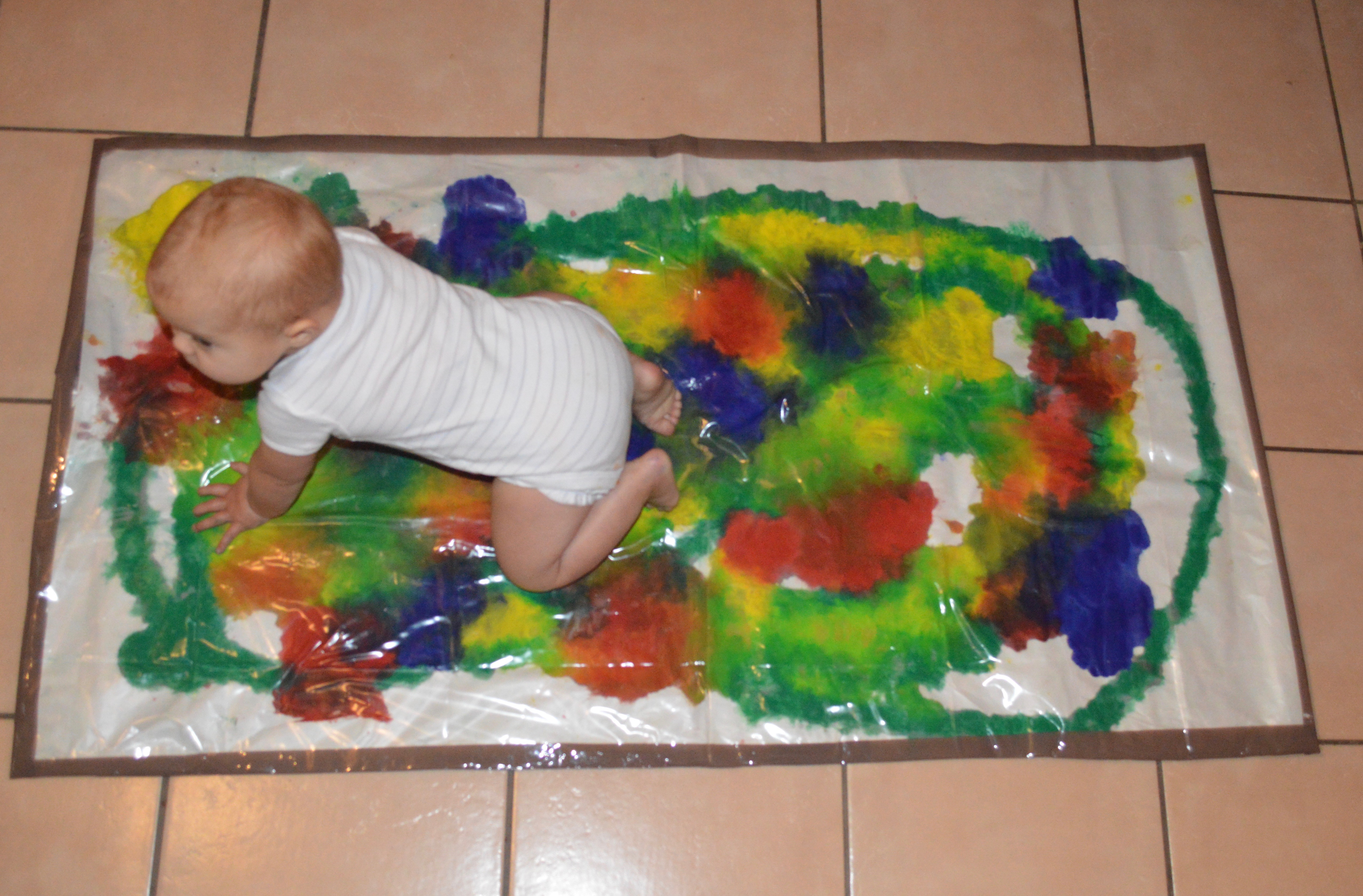 Paint Bag Roll Mat - Family Days Tried And Tested